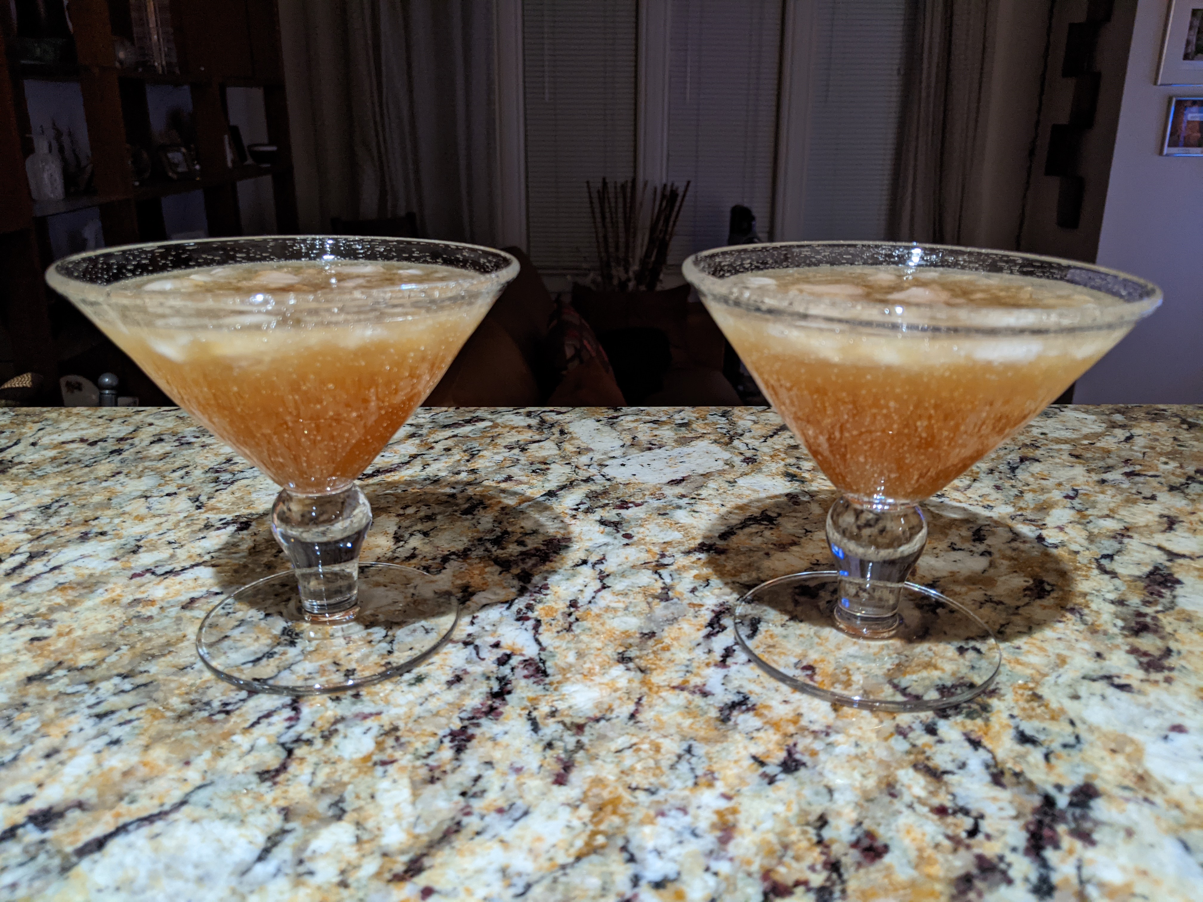 Dark Rum On the Rocks